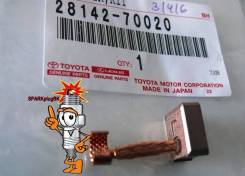 Щетки стартера. Toyota: Platz, Corona, Lite Ace, Aristo, iQ, Corolla, Altezza, MR-S, Tercel, Dyna, Raum, Sprinter, Vista, Echo Verso, Sprinter Carib...