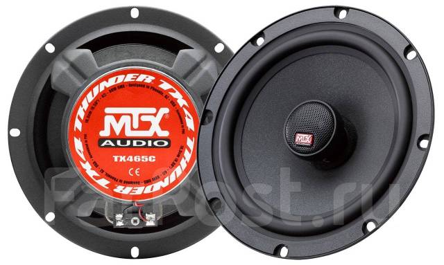 2-полосная коаксиальная акустика MTX TX465C/16,5 см. /320ватт, новый .