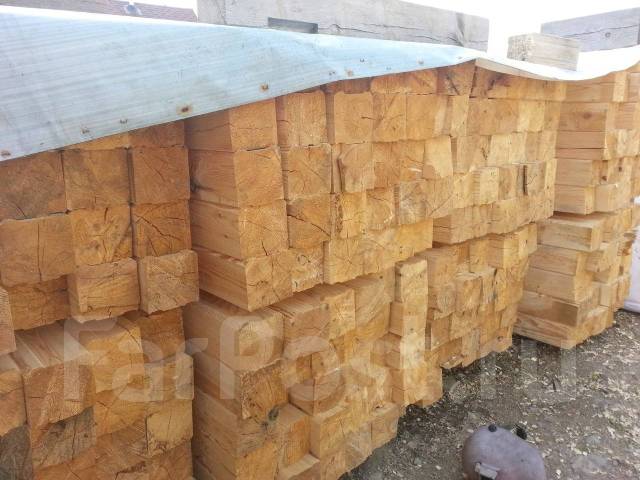 Брус строганный от 30 кубов, в наличии. Цена: 23 050₽ во Владивостоке