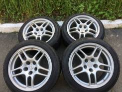 Легендарные Диски! Enkei Nissan GT-R R33 оригинал + резина Triangle. 9.0x17" 5x114.30 ET30