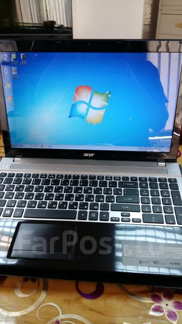 Acer Aspire V3-571G. 15.6", 3,1����, ��� 8 ��, ���� 750���, WiFi: 1, Bluetooth: 1 ����