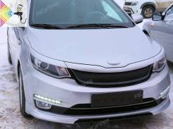 Клык бампера. Kia Rio, QB Двигатели: G4FA, G4FC
