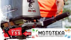 Sea-Pro. 5,00 л.с., 2-тактный, бензиновый, нога S (381 мм), 2017 год год