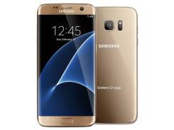 Samsung Galaxy S7 Edge. Б/у, 32 Гб, Золотой, Dual-SIM