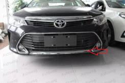 Накладка на бампер. Toyota Camry, ASV50, AVV50, GSV50