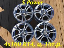 Wheel Power. 5.5x14", 4x100.00, ET30