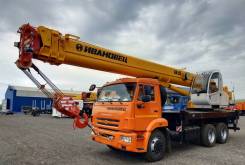 Ивановец КС-45717К-1Р. Автокран 25 тонн на базе Камаз 65115, 6 700 куб. см., 25 000 кг., 31 м.