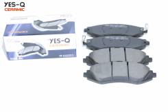 Колодка дискового тормоза перед. YES-Q Ceramic ESD9067
