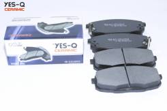 Колодка дискового тормоза перед. YES-Q Ceramic ESD8068