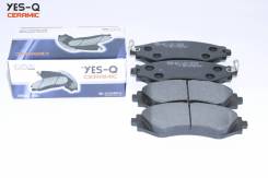 Колодка дискового тормоза перед. YES-Q Ceramic ESD9057