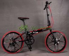 22" Велосипед складной алюминий 11кг! на рост 130см -180см iRide