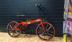 22" Велосипед складной алюминий 11кг! на рост 130см -180см iRide