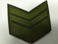 Годички для контрактников 7 лет вышитые оливковые