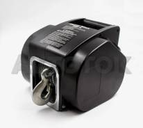 Лебёдка переносная "Electric Winch" (12v/металл) 5000LBS/2268 кг во Владивостоке Лебедки электрические.