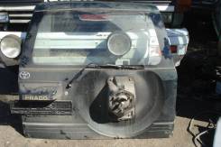Крепление запасного колеса. Toyota Land Cruiser Prado, RZJ95, RZJ95W, VZJ95, VZJ95W, КZJ95 Двигатели: 1KZTE, 3RZF, 3RZFE, 5VZFE