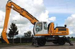 Liebherr A 924 Litronic. Перегружатель 2008 Liebherr A924C, Дизельный
