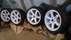 RAYS VOLK RACING TE37. 8.5/9.5x18", 5x114.30, ET35/35