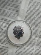 Монета silver 999 8 dollars (year of the mouse)