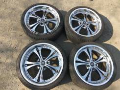 Комплект колёс WEDS Kranze 275/30R19 245/35R19. 9.0/10.0x19" 5x114.30 ET38/47 ЦО 73,1 мм.