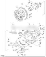 Диск сцепления. Kia Retona Kia Sportage Двигатель D4BB