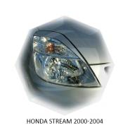 Накладка на фару. Honda Stream, RN1, RN2, RN3, RN4, RN5, RN6, RN7, RN8, RN9 Двигатели: D17A, D17AVTEC, D17A2, K20A, K20AIVTEC, K20A1, K20B, R18A, R20A