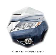 Накладка на фару. Nissan Pathfinder, R50, R51, R51M, R52, R52R Двигатели: QR25DER, V9X, VK56DE, VQ35DE, VQ40DE, YD25, YD25DDTI