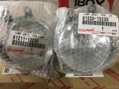 Фара противотуманная. Toyota: Allion, Prius C, Corolla, Estima, Tarago, Vellfire, Isis, Land Cruiser Prado, Alphard, Premio, Esquire, Vitz, Mark X, Vo...