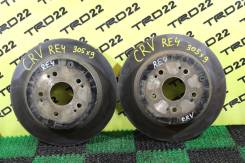 Диск тормозной. Honda CR-V, RE3, RE4, RE5, RE7 Двигатели: K24Z1, K24Z4, N22A2, R20A1, R20A2, K24A, R20A9