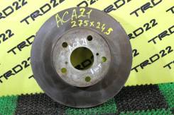 Диск тормозной. Toyota Vista, SV32, SV33, VZV30, VZV31, VZV32, VZV33 Toyota RAV4, ACA20, ACA20W, ACA21, ACA21W, ACA22, ACA23, ACA26, ACA28, CLA20, CLA...