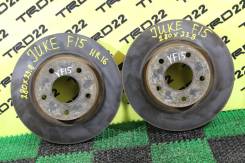 Диск тормозной. Nissan Sentra, B17R, B17RR Nissan Pulsar, C13M Nissan Tiida, C13R Nissan Juke, F15E, F15, NF15, SUV, YF15 Двигатели: HR16DE, HRA2DDT...