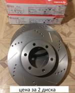 Диск тормозной. Toyota Land Cruiser Prado, GRJ120, GRJ120W, GRJ121, GRJ121W, GRJ125, GRJ125W, KDJ120, KDJ120W, KDJ121, KDJ121W, KDJ125, KDJ125W, KZJ12...