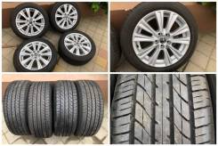 235/50R18 Toyo r30 лето 99% - с литьем Toyota Alfard Enkei Japan. 7.5x18" 5x114.30 ET45 ЦО 60,1 мм.