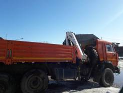 КамАЗ 43118-46. Камаз 43118 с КМУ, 11 760 куб. см., 10 000 кг.