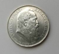 Бавария (Германия) 3 мраки 1911г Ag900 aUNC