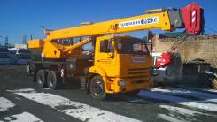 Галичанин КС-55713-1. КС 55713-1 автокран 25т. на шасси Камаз-65115, 11 120 куб. см., 25 000 кг., 21,00 м.