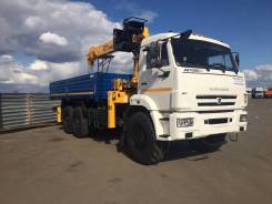 КамАЗ 43118 Сайгак. КМУ Камаз 43118+Soosan SCS746L верх. упр. + борт сталь 6.2м., 11 780 куб. см., 10 200 кг.