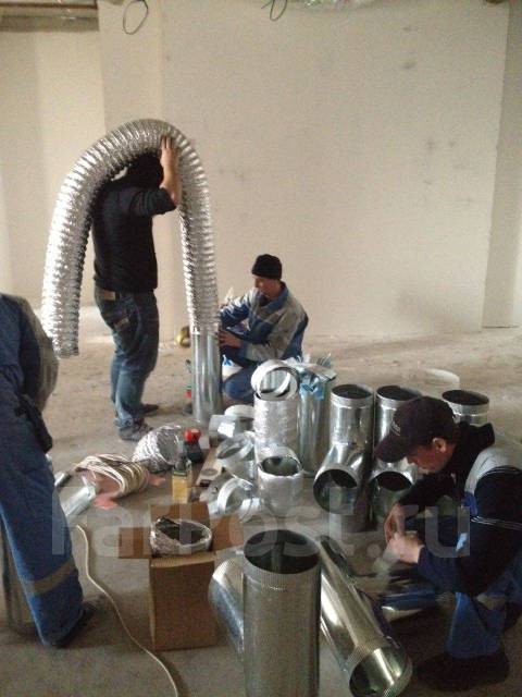 Все виды работ по вентиляции , кондиционированию и автоматики ...