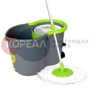 Чудо швабра с отжимом + 2 сменные насадки. Кореал. ТЦ Игнат