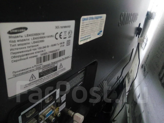 Samsung LE40D550K1W. LCD (��) ����