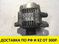 Генератор. Toyota Passo, KGC10, KGC15 Двигатель 1KRFE