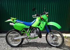 Kawasaki KDX 200. 200 куб. см., исправен, птс, без пробега