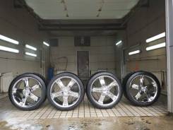 Продам шикарные диски с резиной R22, R23, R24 LX570, TLC100/200, Tundra. 10.5x23" 5x150.00 ET35