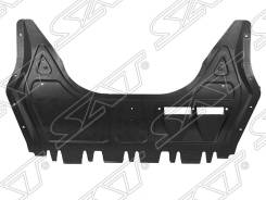 Защита бампера SKODA OCTAVIA III 04-13, SKODA SUPERB 08-, SKODA YETI 09-, VOLKSWAGEN JETTA 05-10, VW GOLF V 03-08, VW TOURAN 03-09 SAT ST-SD26-025-A0