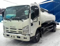 Isuzu NPR. Молоковоз/Водовоз на шасси 75 (пищевая цистерна), 5 193 куб. см., 4 665 кг., 4x2