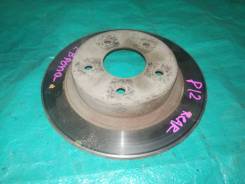 Диск тормозной, Nissan Primera, P12, зад., №: 43206-4U101, Европа
