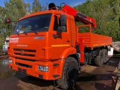 КамАЗ 43118 Сайгак. Камаз 43118 с манипулятором Kanglim 2056 с буром, 10 000 куб. см., 11 000 кг.