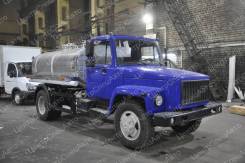 ГАЗ-33086 Земляк. Молоковоз/Водовоз на шасси ГАЗ-33086 "Земляк", нерж-нерж, 4х4, 4 075 кг., 4x4