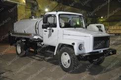 ГАЗ 3309. Молоковоз/Водовоз на шасси ГАЗ-3309 "ГАЗон", нерж-нерж, 4х2, 4 595 кг.