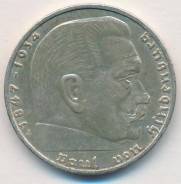 2 марки 1939г. Германия (А) Серебро.