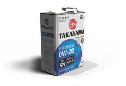 Takayama. Вязкость 0W-20, синтетическое